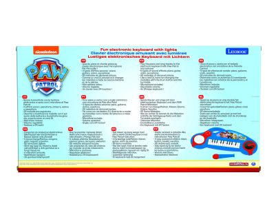 Lexibook Elektronické klávesy Labková patrola s mikrofónom 24 kláves