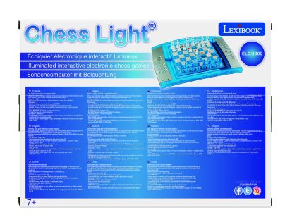 Lexibook Elektronické šach svietiace