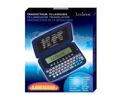 Lexibook Elektronický kapesný prekladač do 15 jazykov