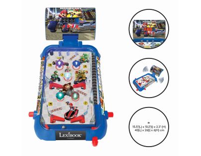 Lexibook Elektronický stolný pinball Mario Kart