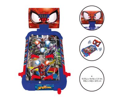 Lexibook Elektronický stolný pinball Spiderman