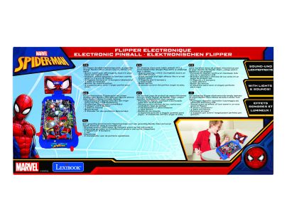 Lexibook Elektronický stolný pinball Spiderman