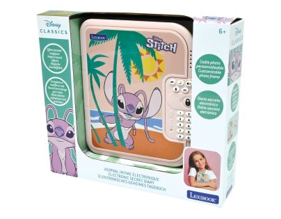Lexibook Elektronický tajný denník Stitch Angel