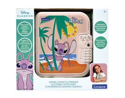 Lexibook Elektronický tajný denník Stitch Angel