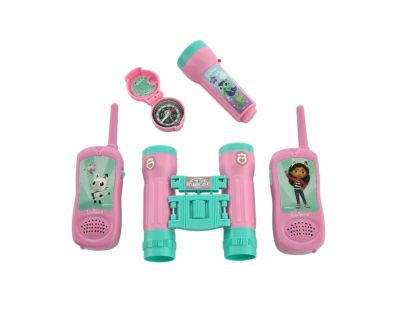 Lexibook Gábinin kúzelný domček Set vysielačky, ďalekohľad, baterka, kompas