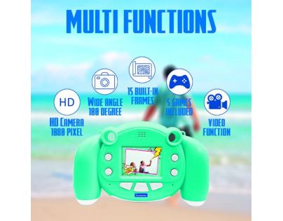 Lexibook HD kamera a fotoaparát s SD kartou