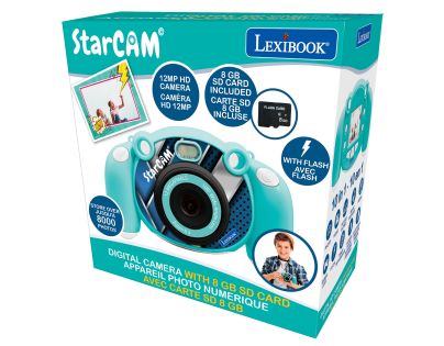 Lexibook HD kamera a fotoaparát s SD kartou