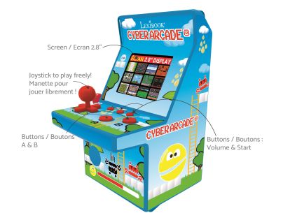 Lexibook Herná retro konzola s farebným LCD 2,8'' displejom 200 hier