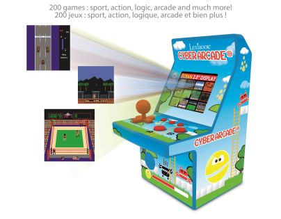 Lexibook Herná retro konzola s farebným LCD 2,8'' displejom 200 hier