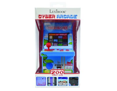 Lexibook Herná retro konzola s farebným LCD 2,8'' displejom 200 hier
