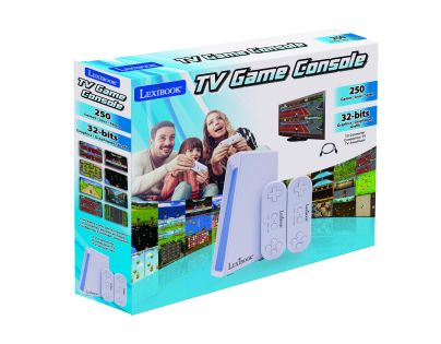 Lexibook Herná TV konzola 2 ovládače 250 hier