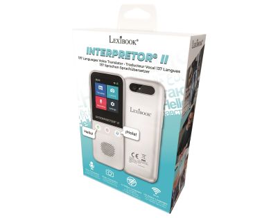 Lexibook Hlasový prekladač do 137 jazykov s umelou inteligenciou a kamerou