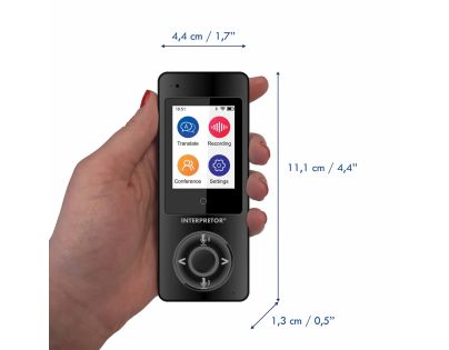 Lexibook Hlasový prekladač do 45 jazykov s umelou inteligenciou