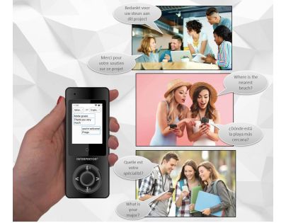 Lexibook Hlasový prekladač do 45 jazykov s umelou inteligenciou