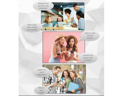 Lexibook Hlasový prekladač do 45 jazykov s umelou inteligenciou