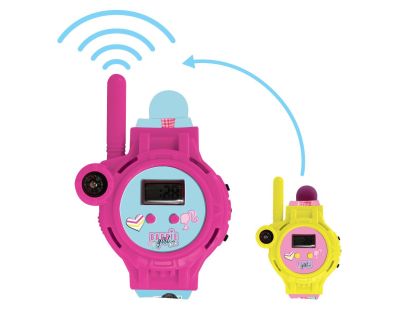 Lexibook Hodinky Barbie s vysielačkou s dosahom 200 m
