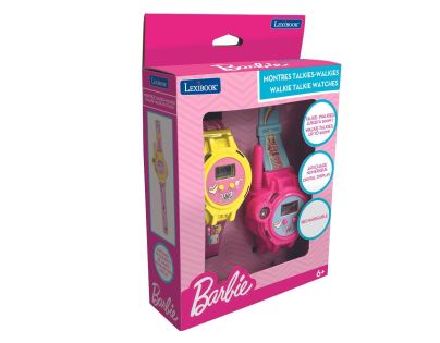 Lexibook Hodinky Barbie s vysielačkou s dosahom 200 m