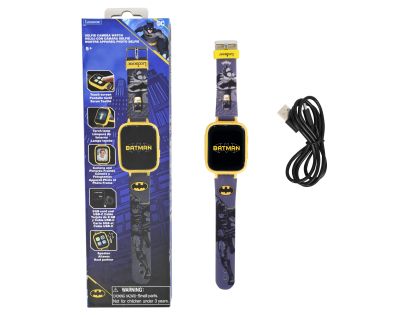 Lexibook Hodinky s kamerou Batman a 8GB SD kartou