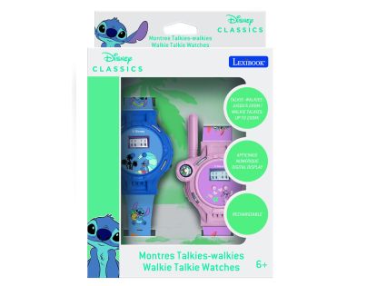 Lexibook Hodinky Stitch s vysielačkou s dosahom 200 m
