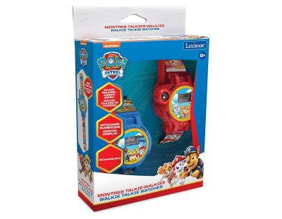 Lexibook Hodinky Labková patrola s vysielačkou s dosahom 200 m