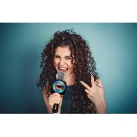 Lexibook iParty bezdrôtový karaoke mikrofón s vstavaným reproduktorom a svetelnými efektmi 4