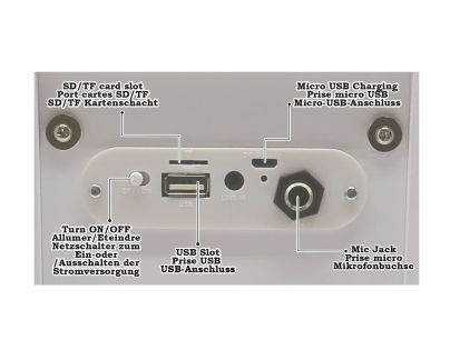 Lexibook iParty bluetooth reproduktor s mikrofonem