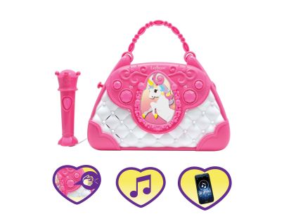 Lexibook Kabelka Jednorožec s reproduktorom a mikrofónom