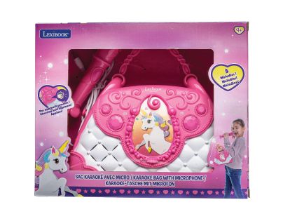 Lexibook Kabelka Jednorožec s reproduktorom a mikrofónom