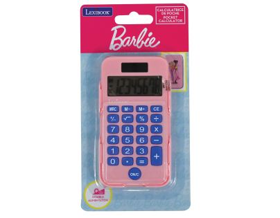 Lexibook Vrecková kalkulačka Barbie