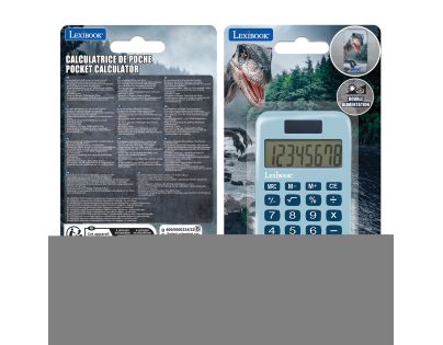 Lexibook Vrecková kalkulačka Dinosaurus
