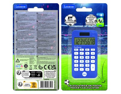 Lexibook Vrecková kalkulačka Fotbal