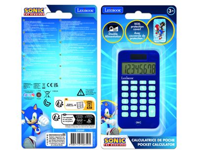 Lexibook Vrecková kalkulačka Sonic