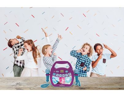 Lexibook Karaoke digitálny prehrávač svietiaci Ľadové kráľovstvo