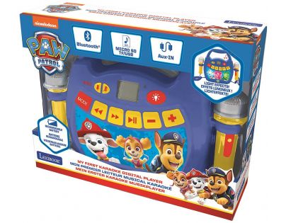 Lexibook Karaoke digitálny prehrávač svietiaci Paw patrol
