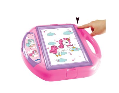 Lexibook Kresliaci projektor Jednorožec so šablónami a pečiatkami