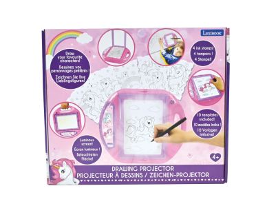 Lexibook Kresliaci projektor Jednorožec so šablónami a pečiatkami
