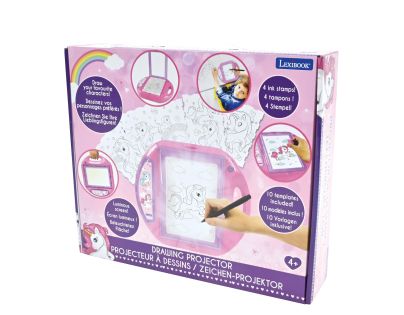 Lexibook Kresliaci projektor Jednorožec so šablónami a pečiatkami