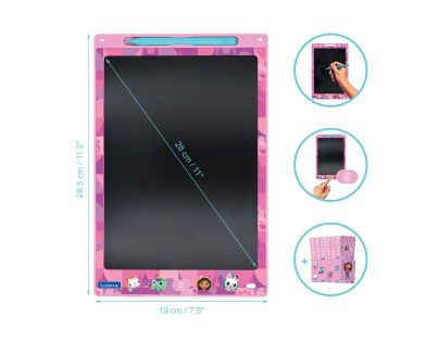 Lexibook Kresliaci tablet Gábinin kúzelný domček s E-inkom