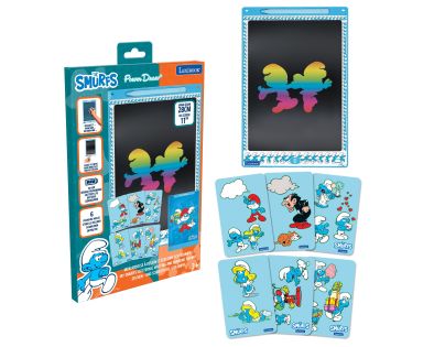 Lexibook Kresliaci tablet Šmolkovia s E-inkom