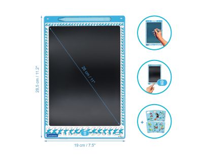 Lexibook Kresliaci tablet Šmolkovia s E-inkom