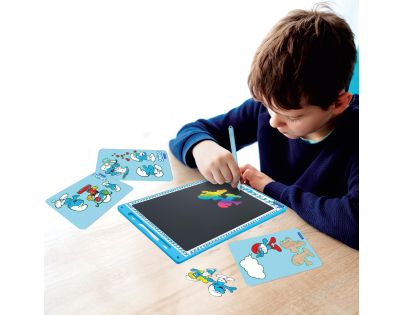 Lexibook Kresliaci tablet Šmolkovia s E-inkom