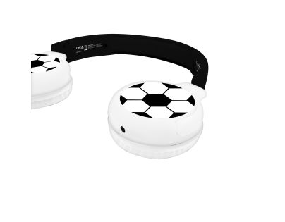 Lexibook 2v1 bluetooth skladacie slúchadlá Futbal s limitom hlasitosti