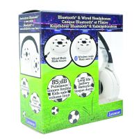 Lexibook 2v1 bluetooth skladacie slúchadlá Futbal s limitom hlasitosti 6