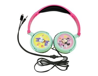 Lexibook Skladacie drôtové slúchadlá Minnie s limitom hlasitosti