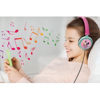 Lexibook Skladacie drôtové slúchadlá Minnie s limitom hlasitosti 5