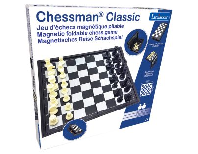 Lexibook Magnetické skladacie šachy ChessMan Classic