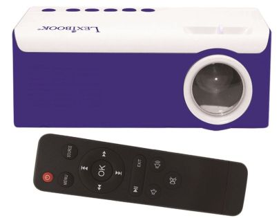 Lexibook Mini domáce kino - projektor pre filmy, hry a fotografie