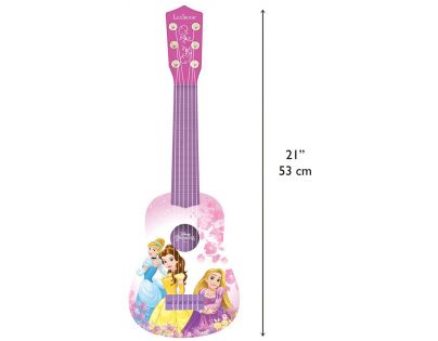 Lexibook Moja prvá gitara 52 cm Disney Princezné