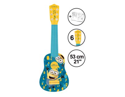 Lexibook Moja prvá gitara Mimoni 53 cm