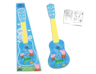 Lexibook Moja prvá gitara Prasiatko Peppa 53 cm